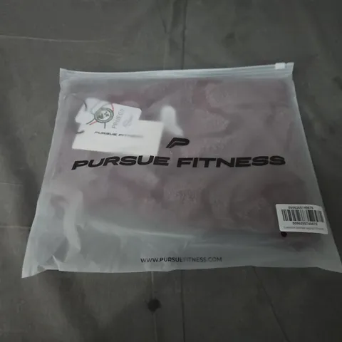 BAGGED PURSUE FITNESS SUSTAINABLE SEAMLESS LEGGINGS – BURGUNDY, SIZE L