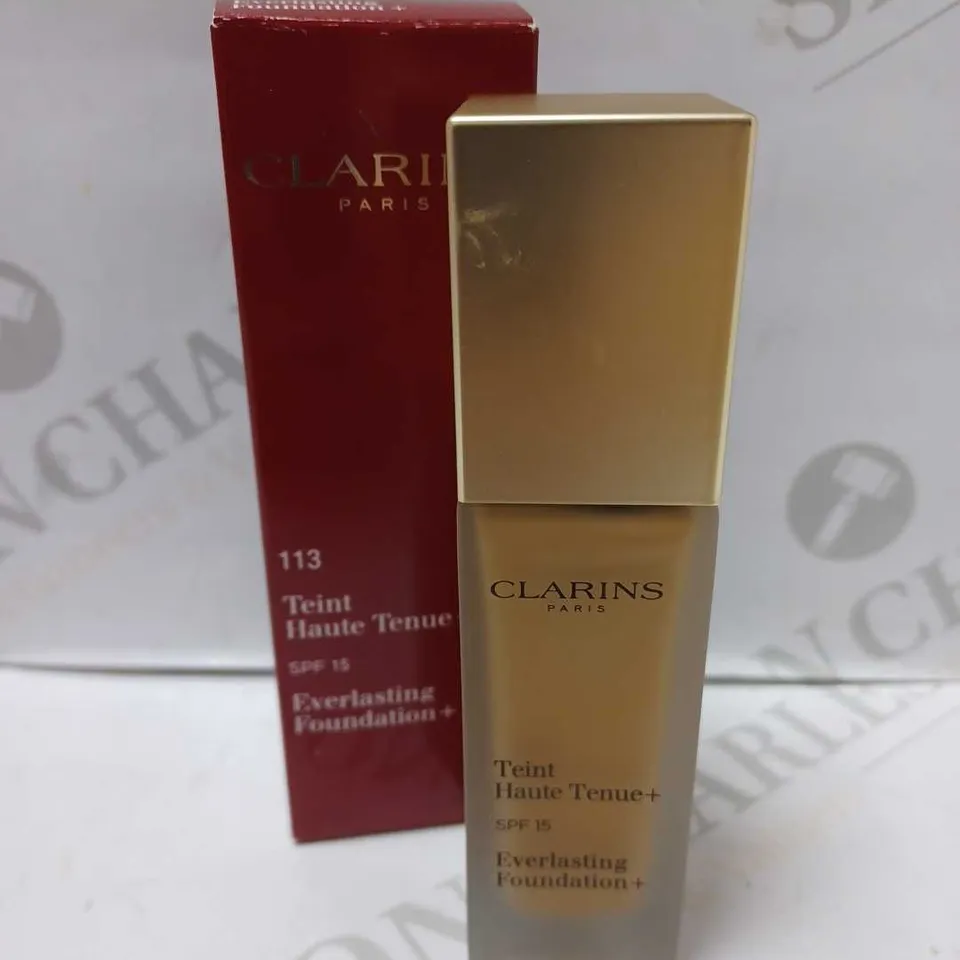CLARINS EVERLASTING FOUNDATION+ SPF15 30ML - #113 CHESTNUT 