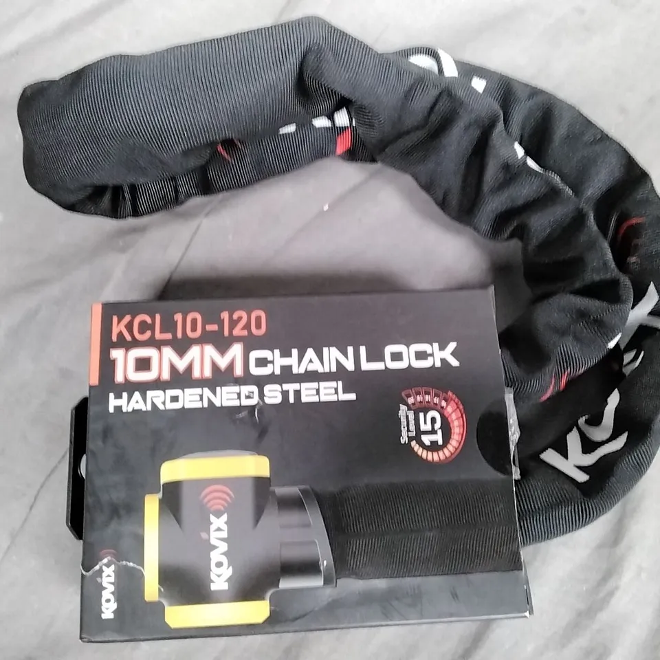 KOVIX 10MM CHAIN LOCK HARDENED STEEL KCL10-120