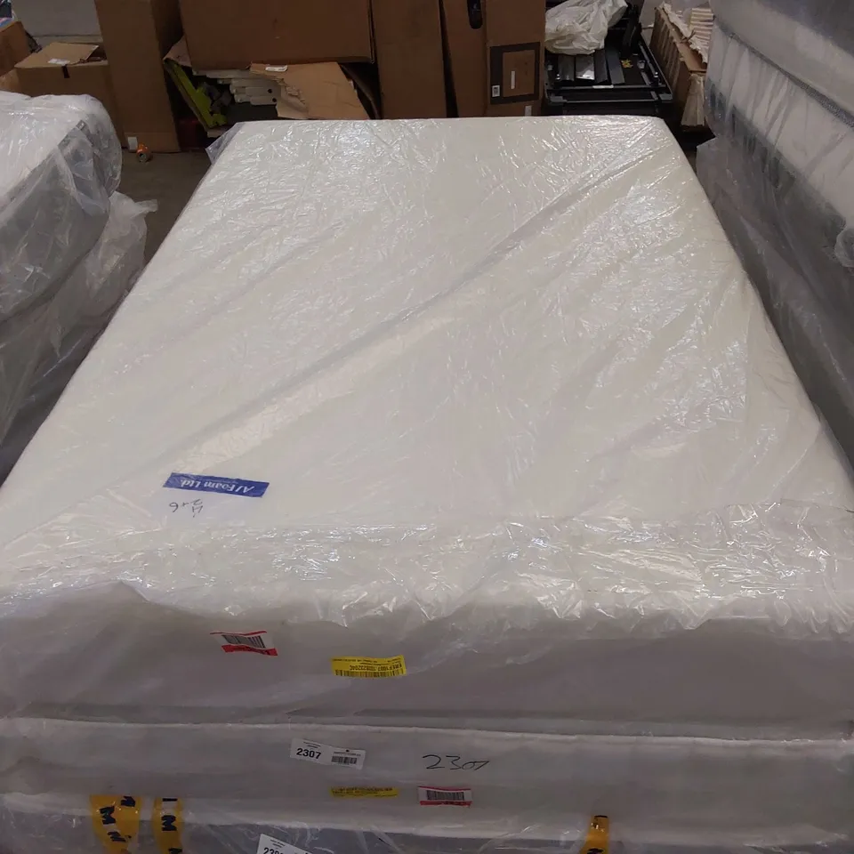 QUALITY BAGGED 4' SMALL DOUBLE LUXURY 20cm MEMORY FOAM MATTRESS