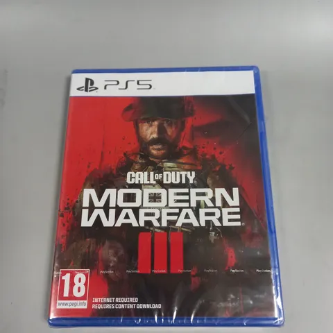 SEALED CALL OF DUTY MODERN WARFARE III FOR PS5