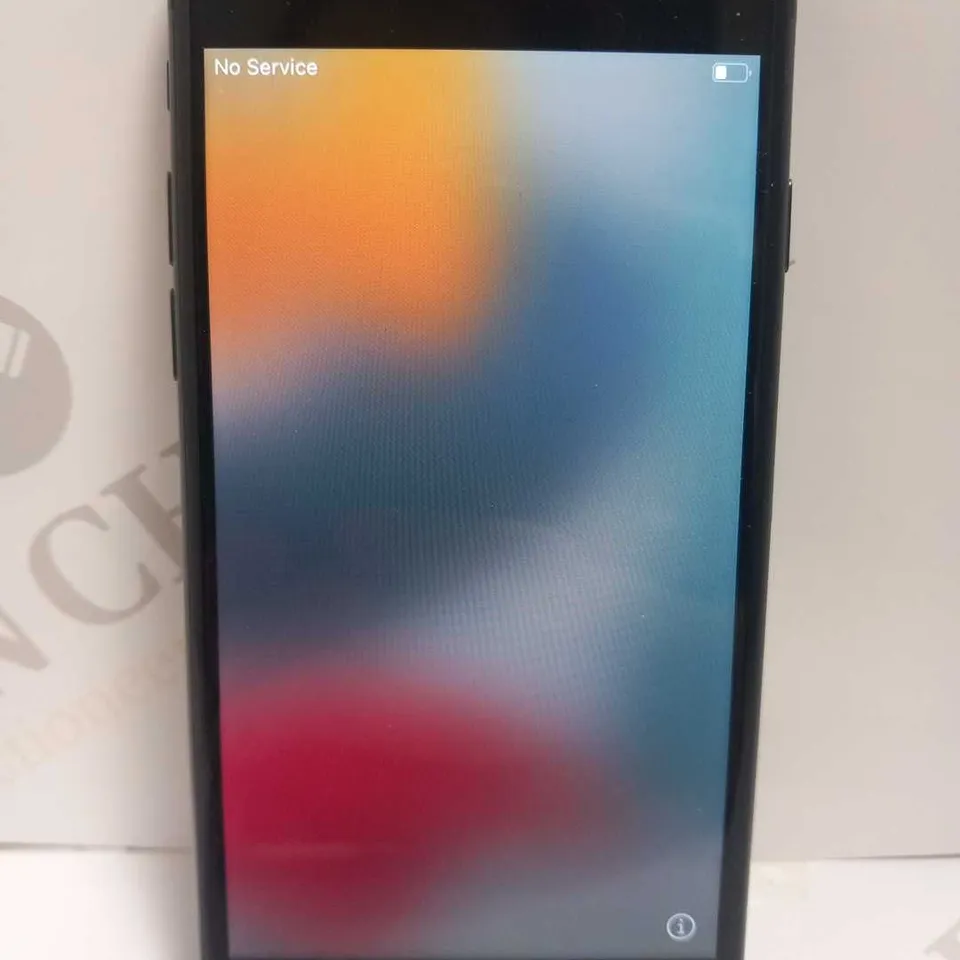 APPLE IPHONE 8 IN BLACK - LOCKED TO ICLOUD