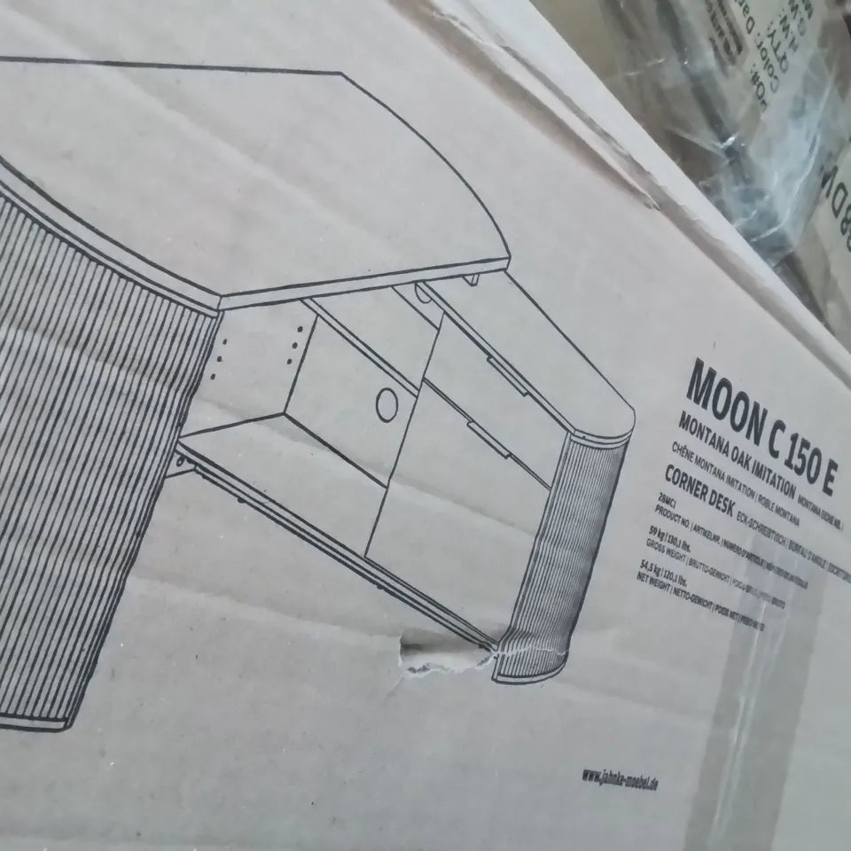 BOXED MORRISTON 150 L-SHAPED DESK
