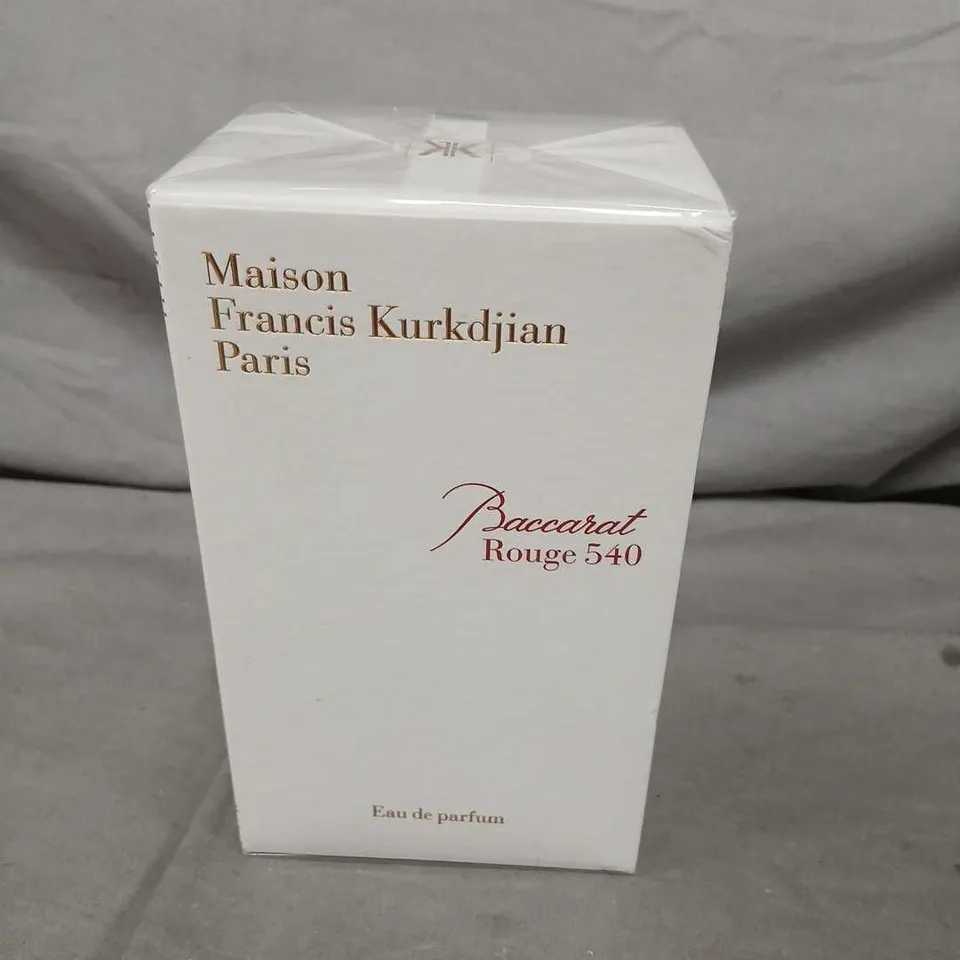 BOXED MAISON FRANCIS KURKDJIAN PARIS BACCARAT ROUGE 540 EAU DE PARFUM 70 ML