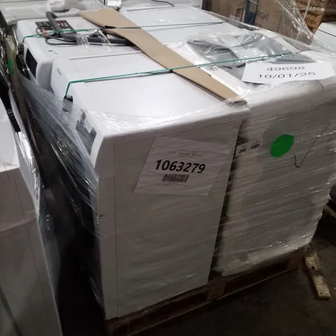 PALLET OF APPROXIMATELY 4 UNPROCESSED RAW RETURN WHITE GOODS TO INCLUDE;