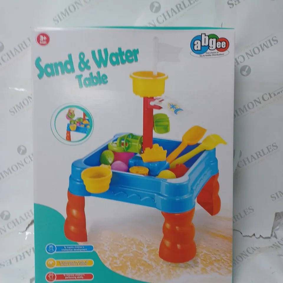 BOXED SAND & WATER TABLE 