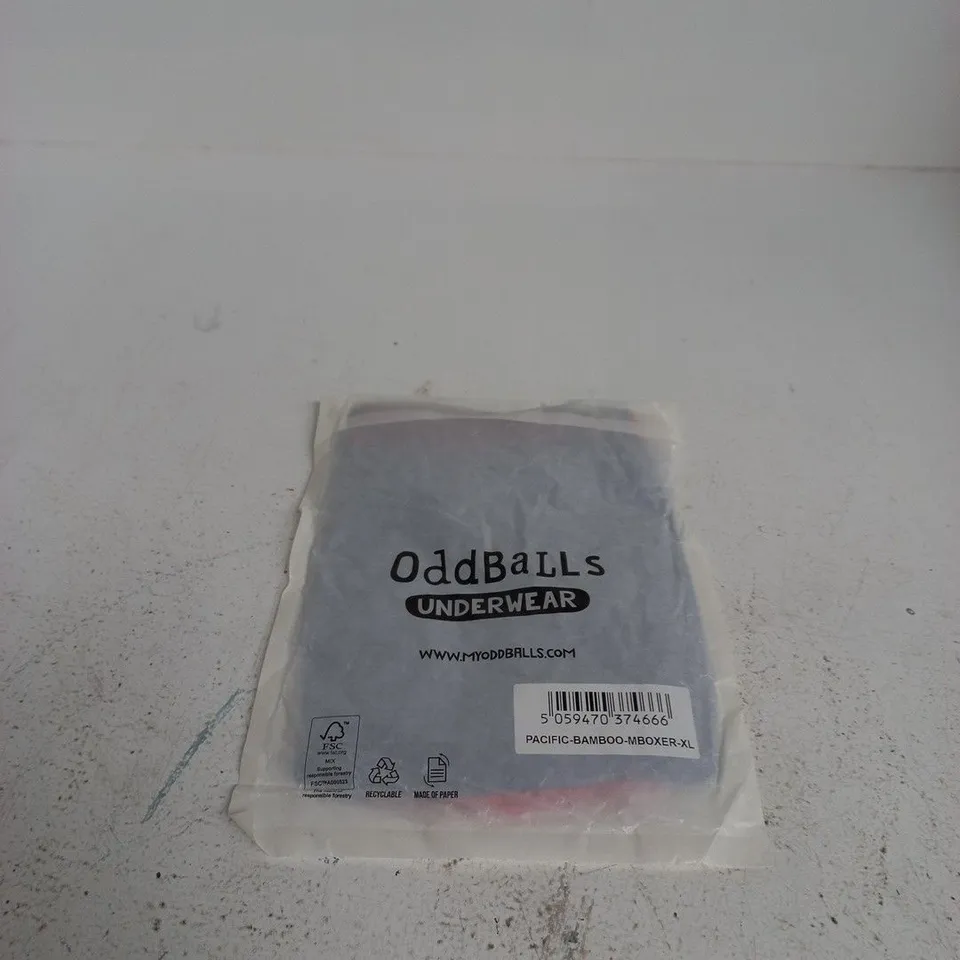 ODDBALLS UNDERWEAR PACIFIC BAMBOO BOXER XL