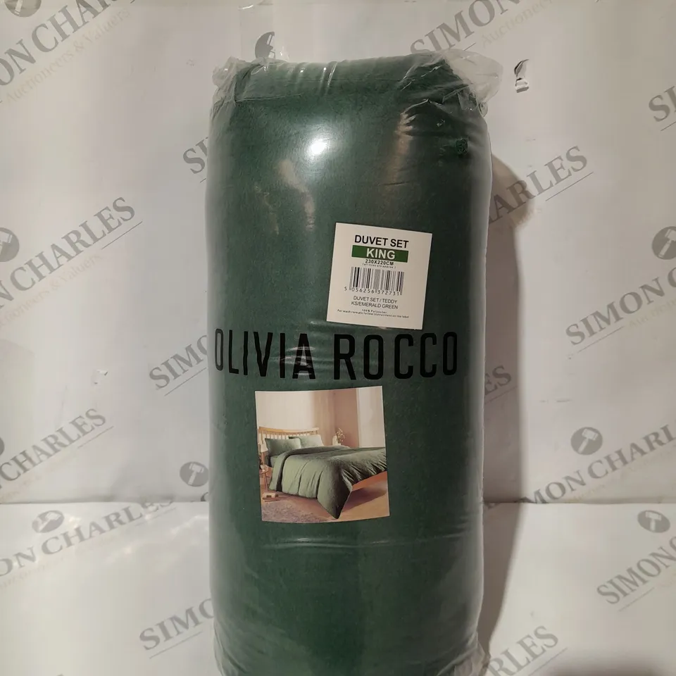 OLIVA ROCCO DUVET SET - KING SIZE