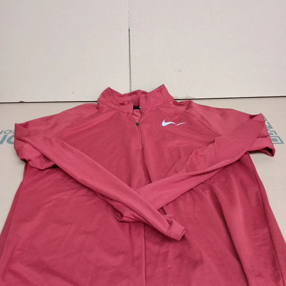 NIKE DRI FIT 1/4 ZIP TOP XL