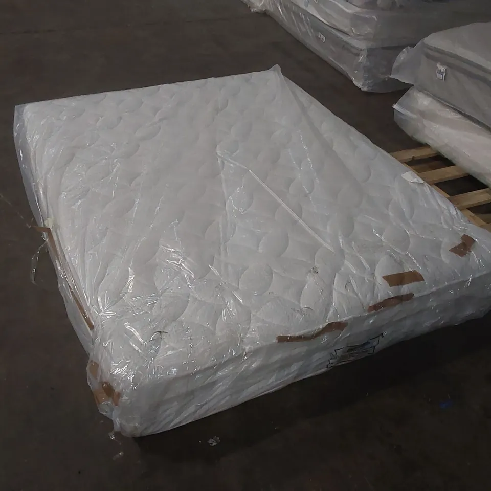 QUALITY BAGGED MEMORY WOOL POCKET SPRUNG HYBRID 1000 SOFT MATTRESS - 5' KING SIZE