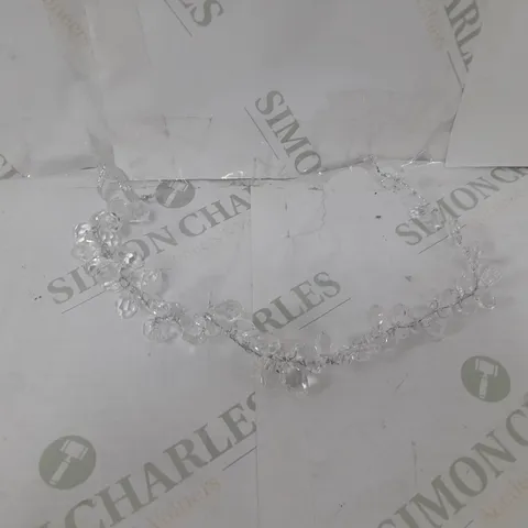 JULIEN MACDONALD SET OF 4 CRYSTAL EFFECT HANGING DROPLETS
