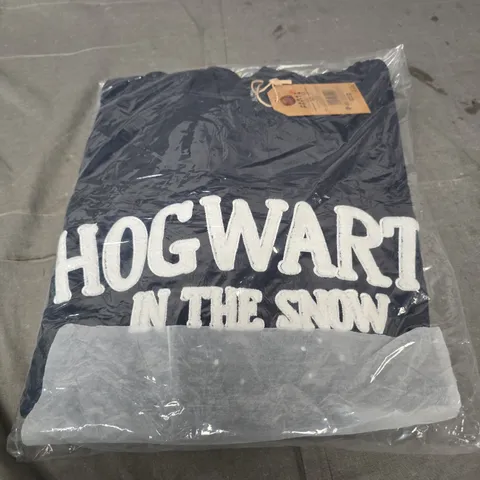 HARRY POTTER COLLECTION HOGWARTS IN THE SNOW HOODIE – SIZE L