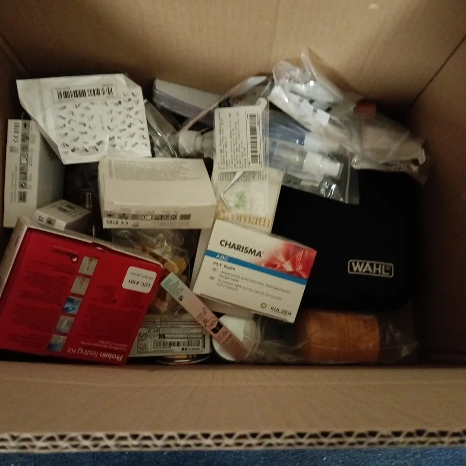 LOT OF APPROXIMATELY 20 ASSORTED HEALTH AND BEAUTY ITEMS TO INCLUDE ORAL IRRIGATOR, ELECTRIC MANICURE SET AND HAIR SET