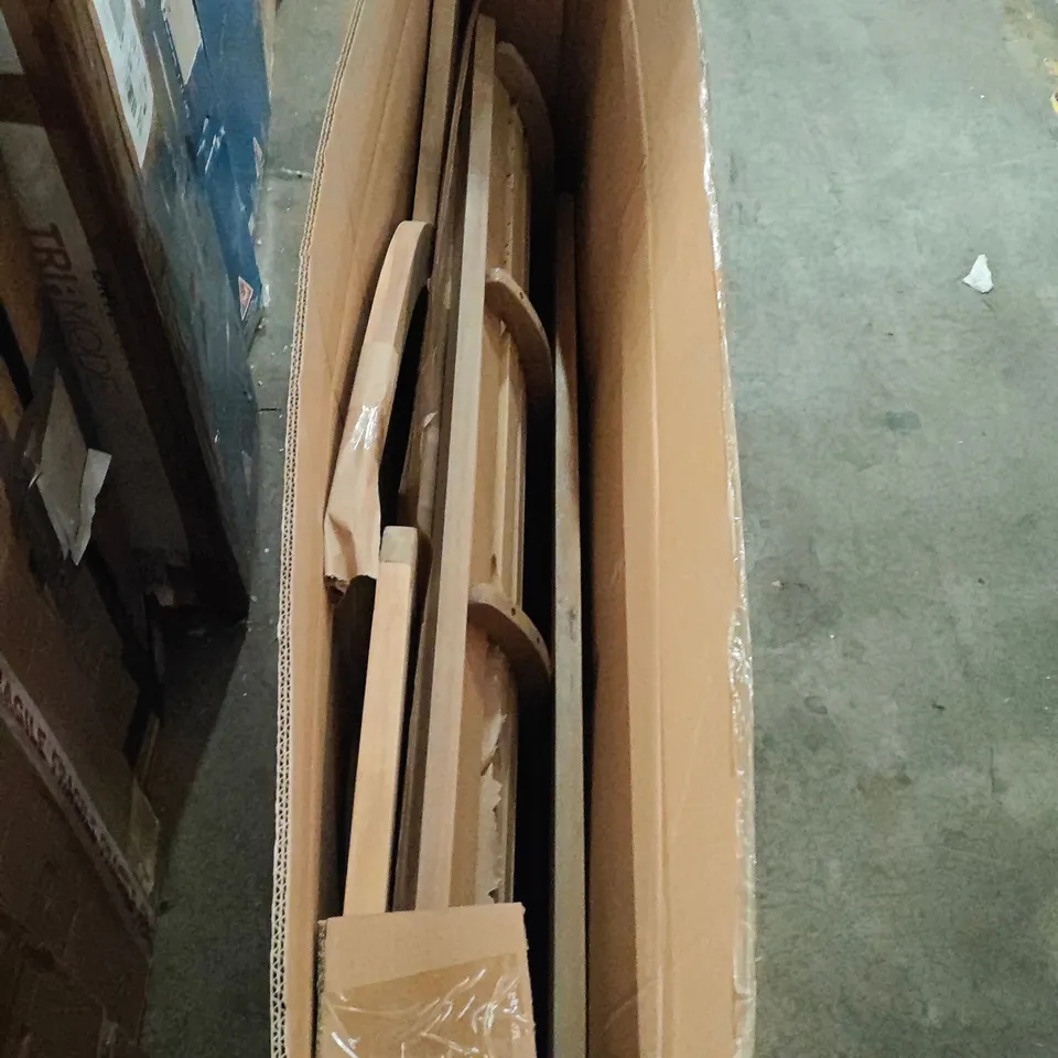 BOXED WOODEN GARDEN BENCH - 1 BOX