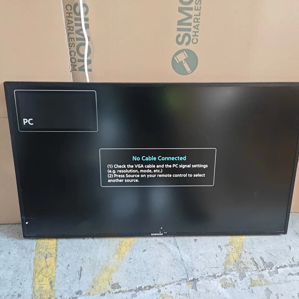 SAMSUNG 40" LED BACKLIT LCD DISPLAY FULL HD - MODEL DE46A