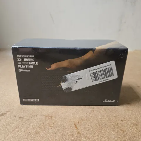 BOXED AND SEALED MARSHALL EMBERTON III SPEAKER