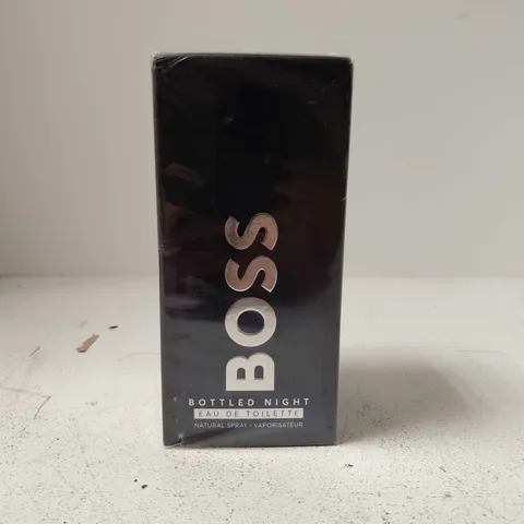BOXED AND SEALED HUGO BOSS "BOTTLED NIGHT" EAU DE TOILETTE SPRAY 200ML