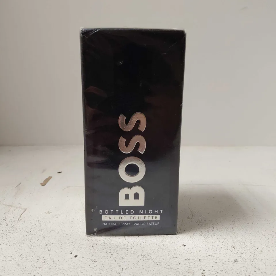 BOXED AND SEALED HUGO BOSS "BOTTLED NIGHT" EAU DE TOILETTE SPRAY 200ML