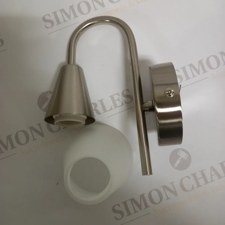 JOHN LEWIS ANYDAY LULU WALL LIGHT - BRUSHED CHROME
