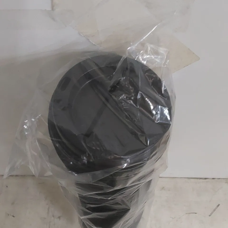 BOXED SET OF 8oz PLASTIC BLACK COFFEE CUP LIDS - APPROX 1000 LIDS 