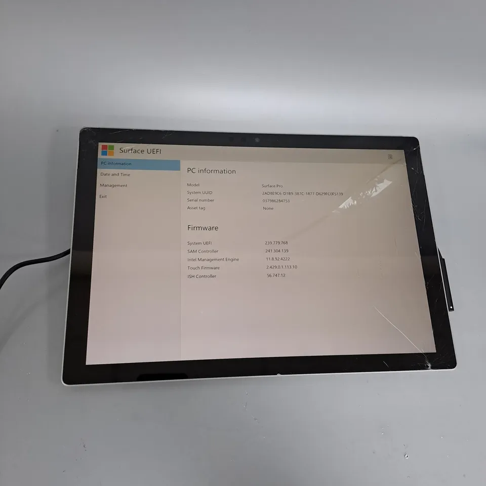 MICROSOFT SURFACE PRO CORE I5