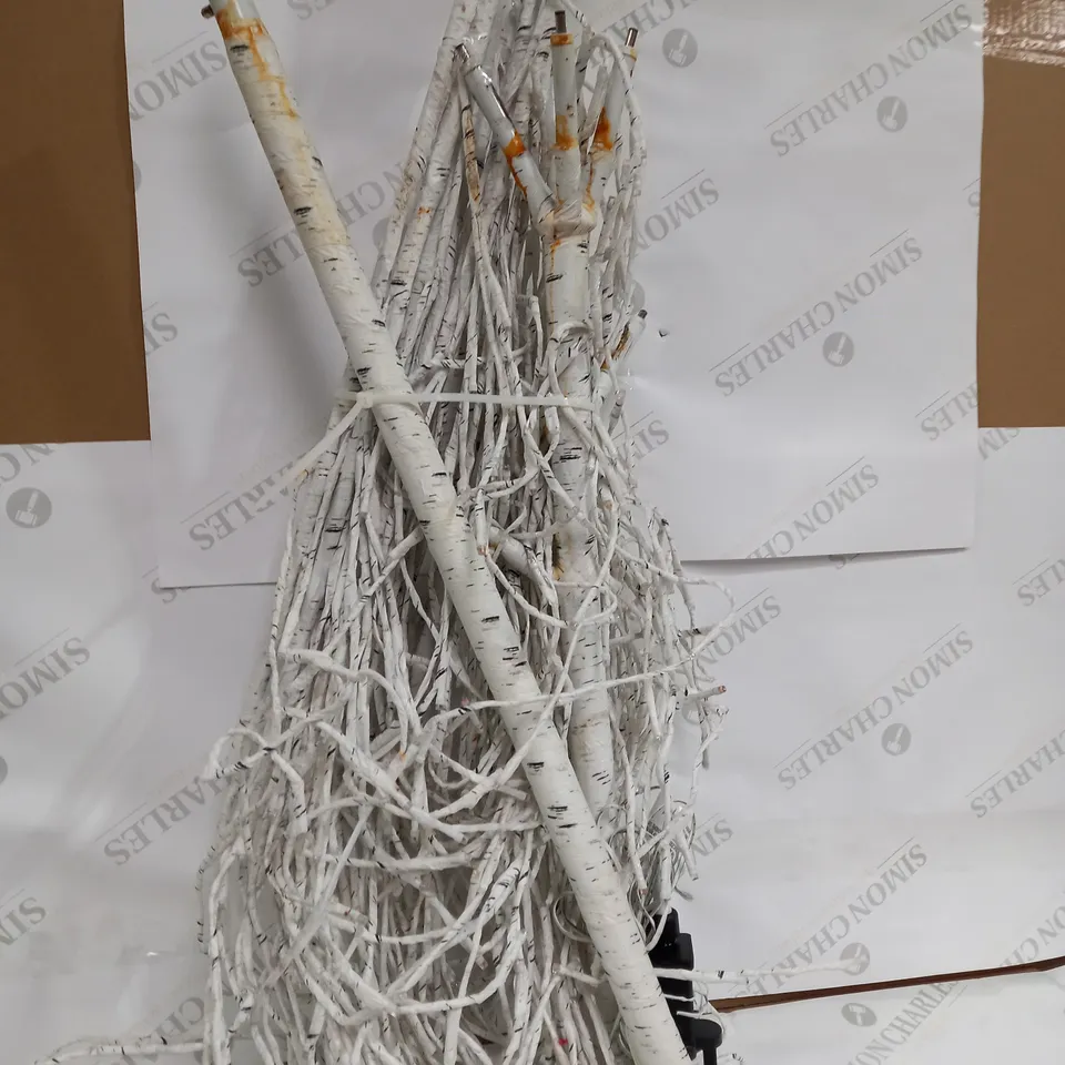 SANTA'S BEST PRE-LIT INDOOR OUTDOOR WILLOW TREE - COLLECTION ONLY