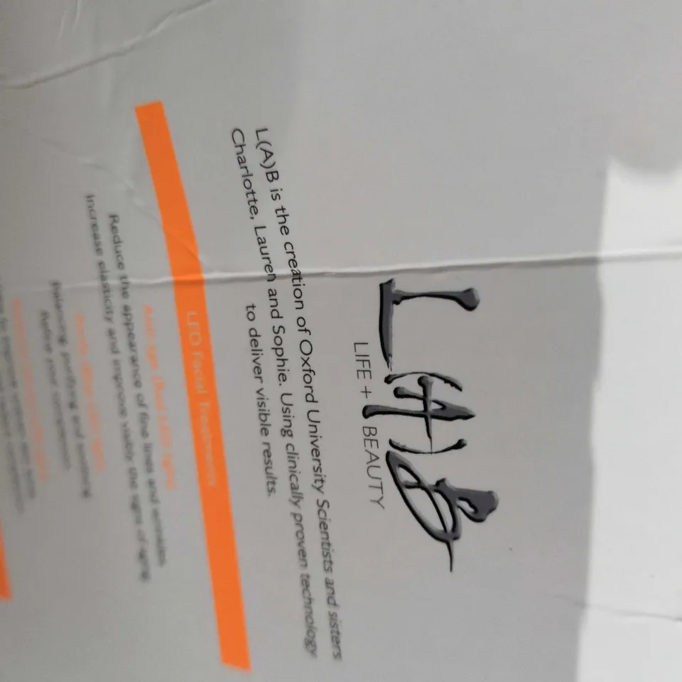 LIFE + BEAUTY LED FACIAL MASK