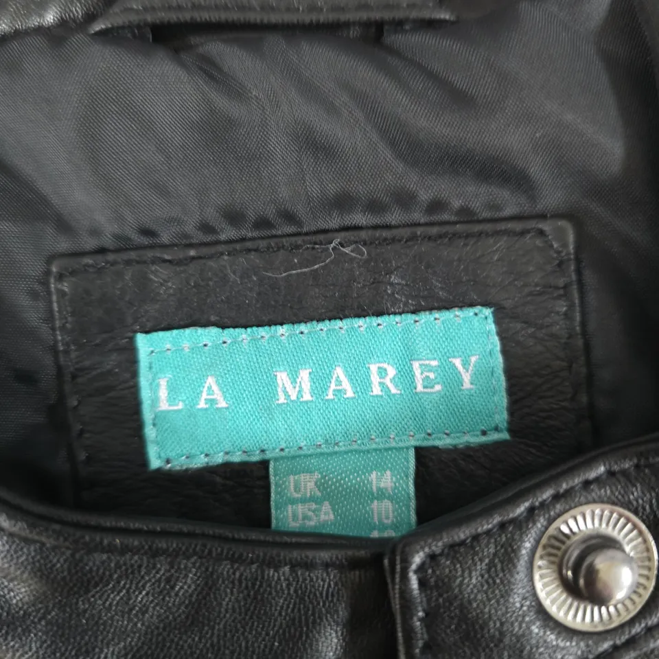 LA MAREY LEATHER JACKET – WOMEN'S, UK 14 (US 10)