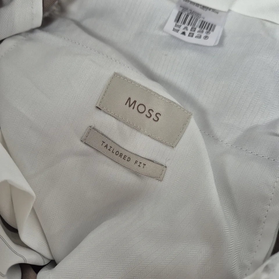 MOSS VITALE BARBERIS CANONICO TROUSERS IN STONE - 40R