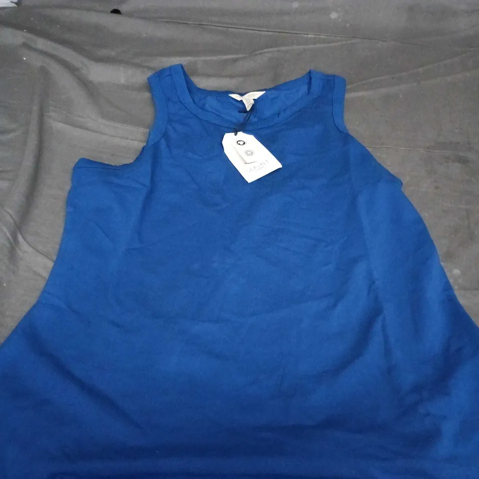 Seasalt Cornwall Wild Plain Vest (V2) – Bright Marine (UK 16)