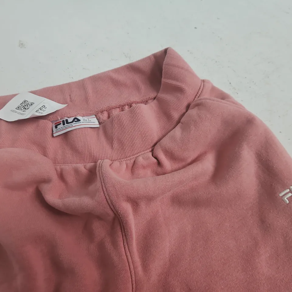 FILA PINK SWEAT PANTS - UK S