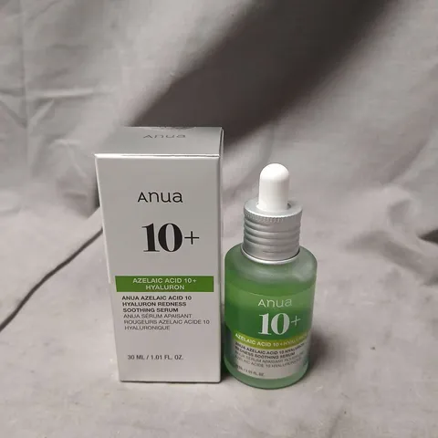 ANUA AZELAIC ACID 10% + HYALURONIC SERUM, 30 ML