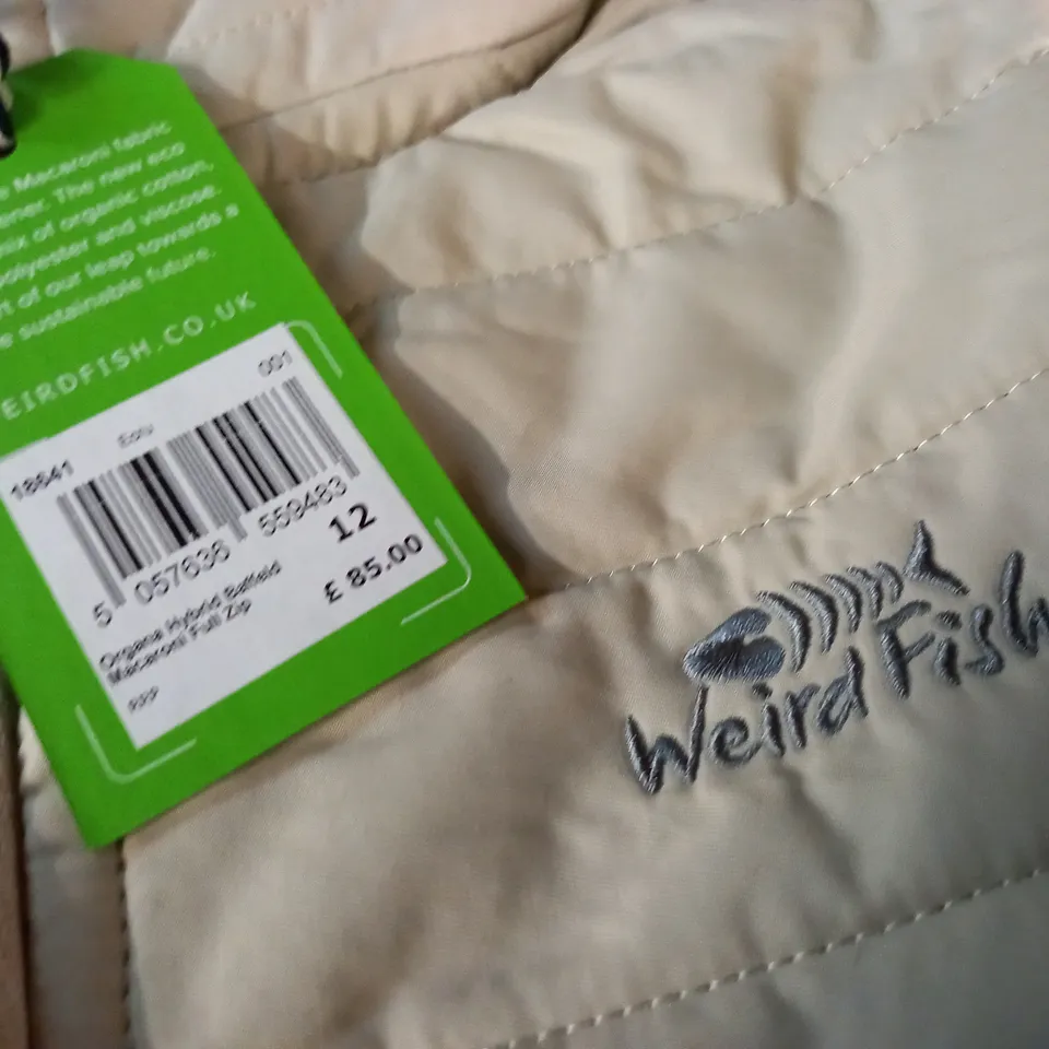 WEIRDFISH ORGANA HYBRID BAFFLED  MACRONI FULL ZIP - 12