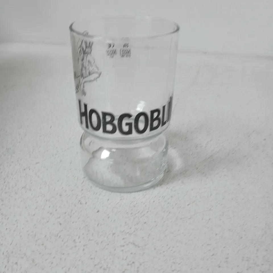 HOBGOBLIN TOUGHENED PINT GLASSES - 24 PACK, MADE BY ARC FRANCE
