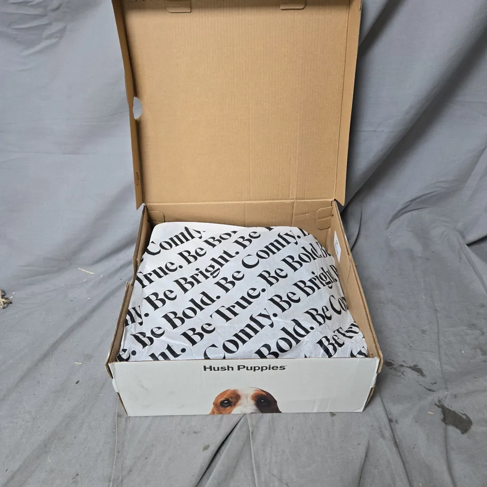 HUSH PUPPIES BLACK LEATHER ANKLE BOOT – WOMEN'S UK SIZE 5