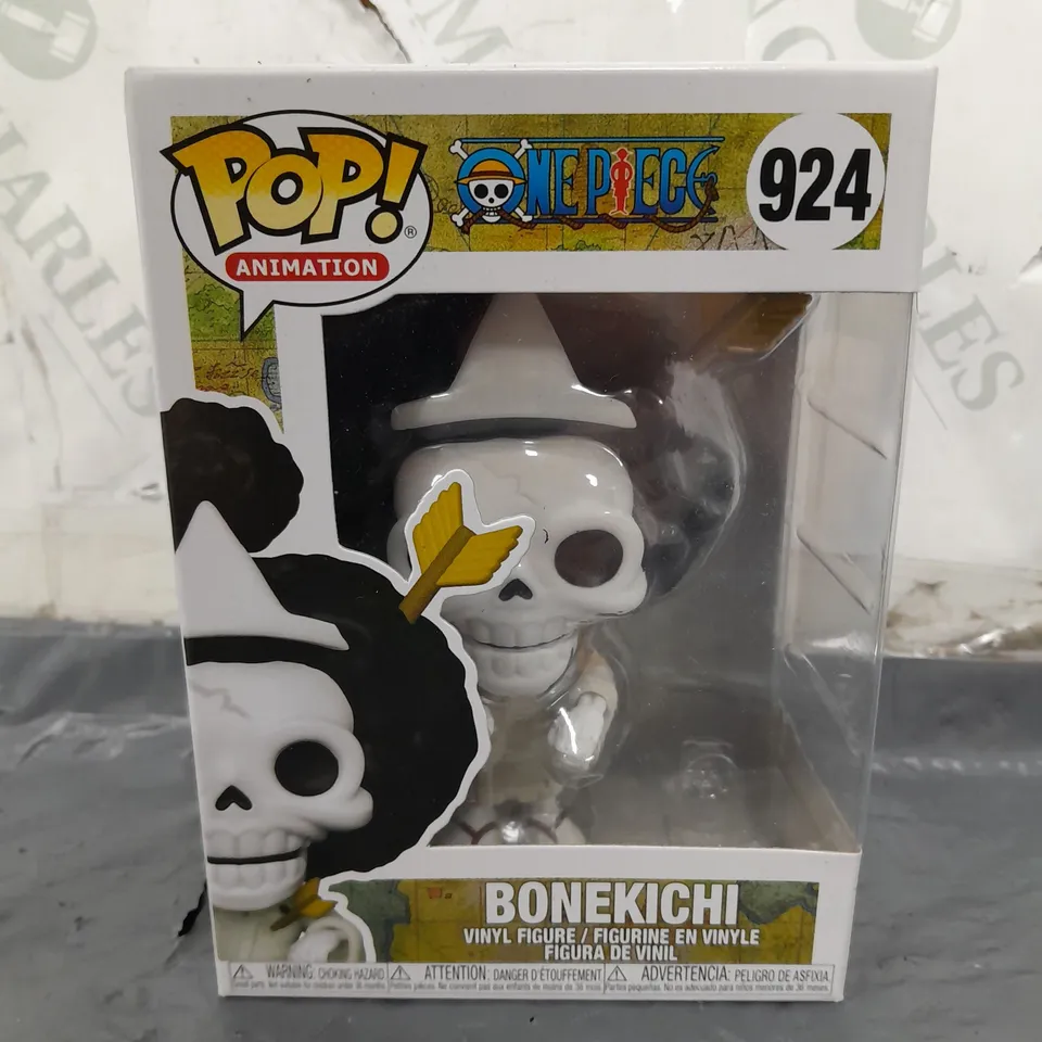 BOXED POP ANIMATION ONE PIECE 924 BONEKICHI VINYL FIGURE