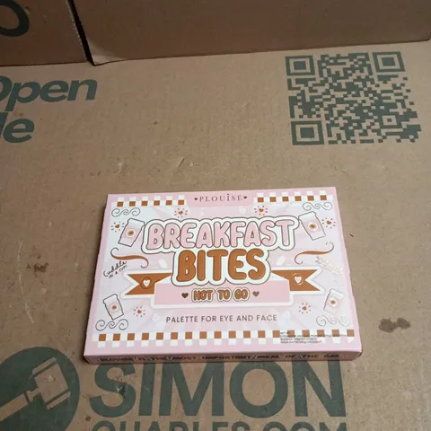 PLOUISE BREAKFAST BITES HOT TO GO PALETTE FOR EYE AND FACE BOXED