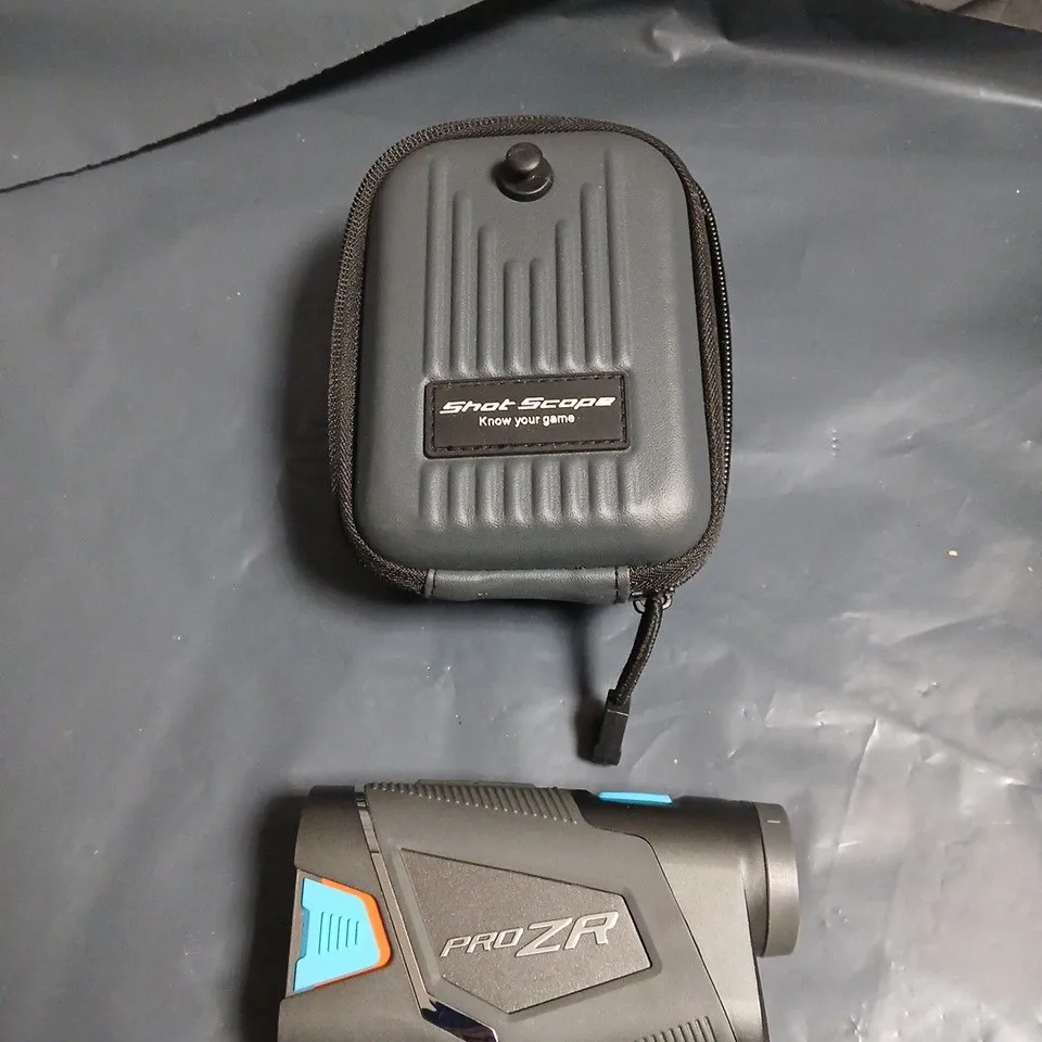 SHOT SCOPE GOLF SHOT TRACKING DEVICE WITH CARRY CASE
