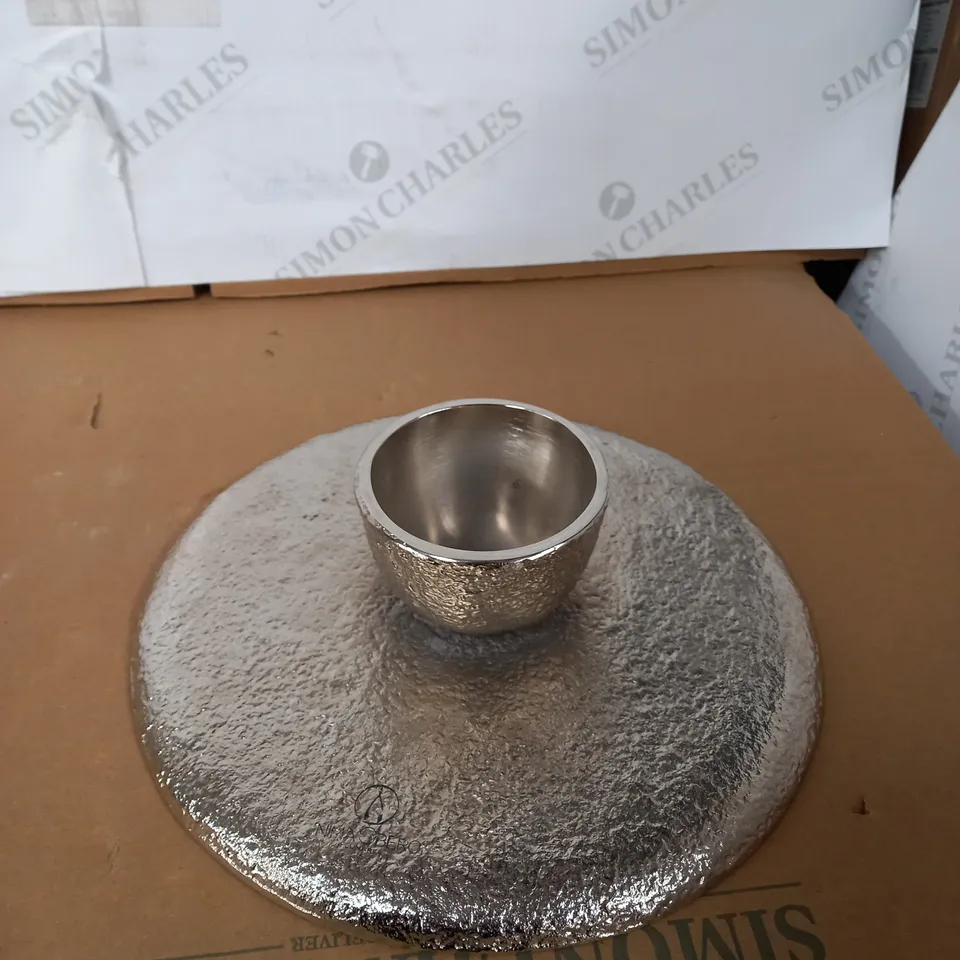 NIMA OBEROI DECORATIVE METAL CONTAINER  