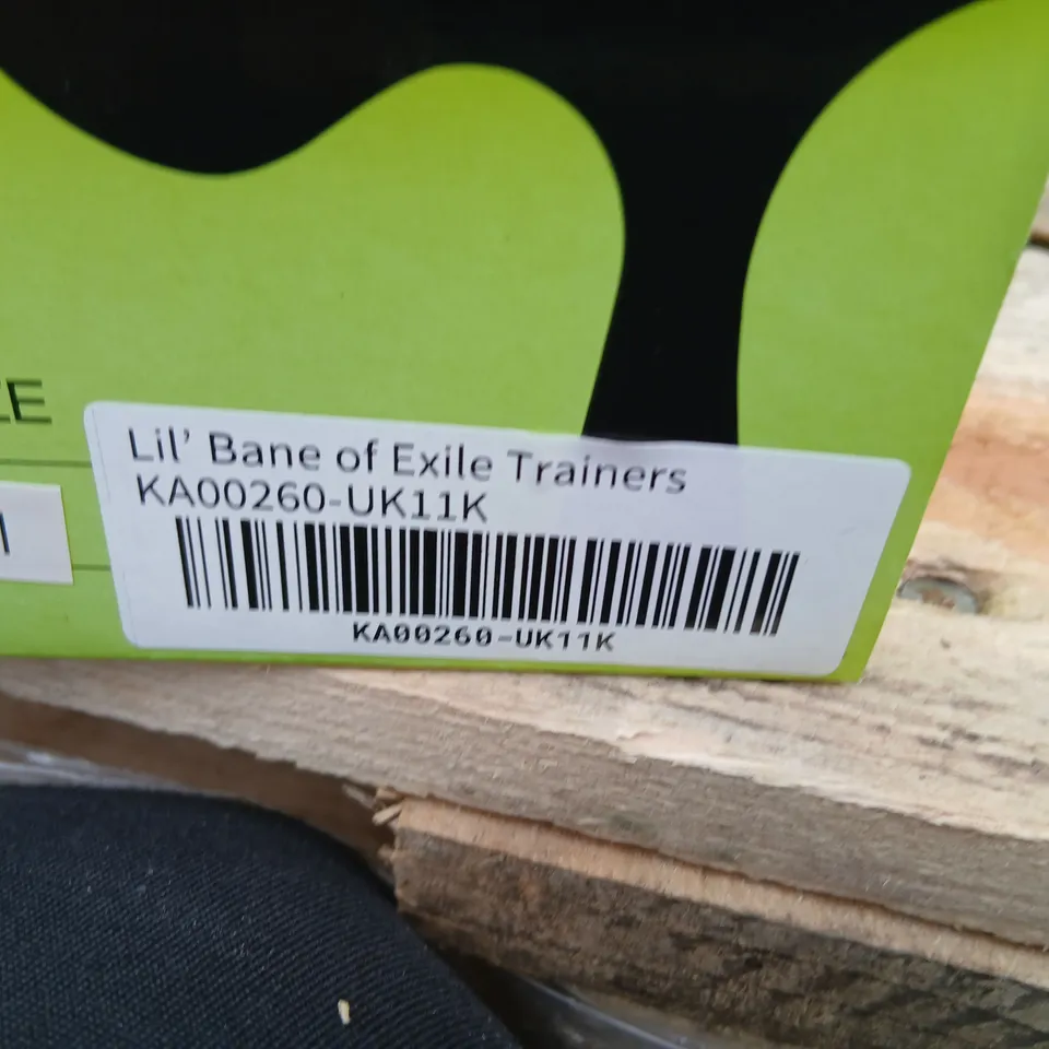 BOXED KOI KIDZ LIL' BANE OF EXILE TRAINERS SIZE 12