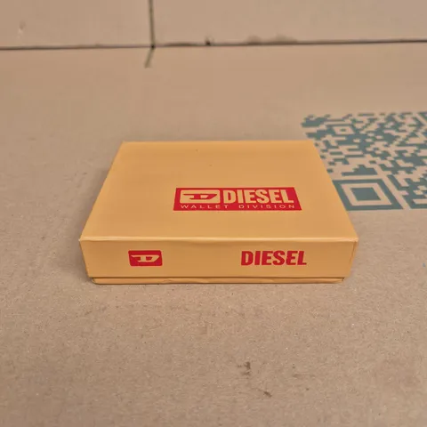 DIESEL LEATHER WALLET – BROWN, IN DIESEL WALLET DIVISION BOX