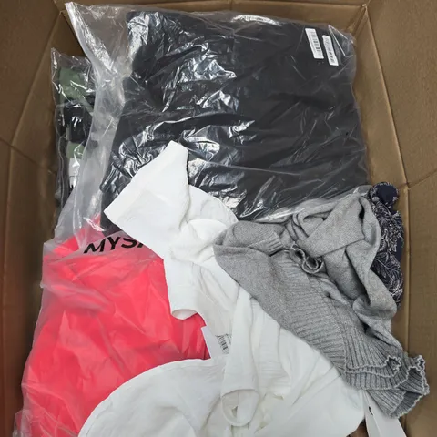 APPROXIMATELY 20 ASSORTED CLOTHING AND FASHION PRODUCTS IN VARIOUS STYLES AND SIZES - COLLECTION ONLY