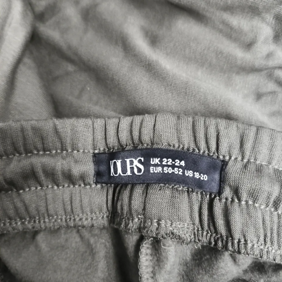 YOURSWOMEN'S GREY JOGGERS – ELASTICATED WAIST - UK 22-24