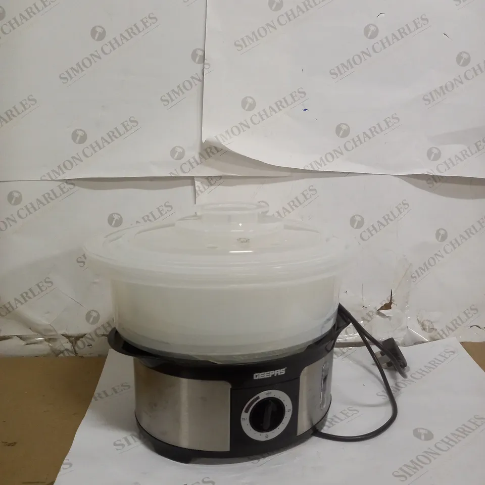 GEEPAS 3-TIER FOOD STEAMER