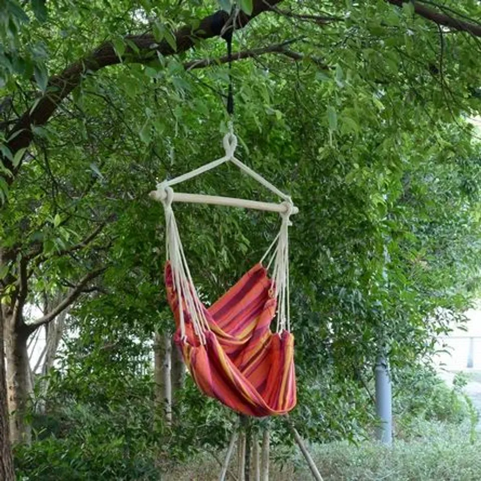 OUTDOOR HAMMOCK HAMMOCK COLOUR RED