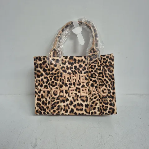LEOPARD PRINT TOTE BAG – WOMEN'S ACCESSORIES 