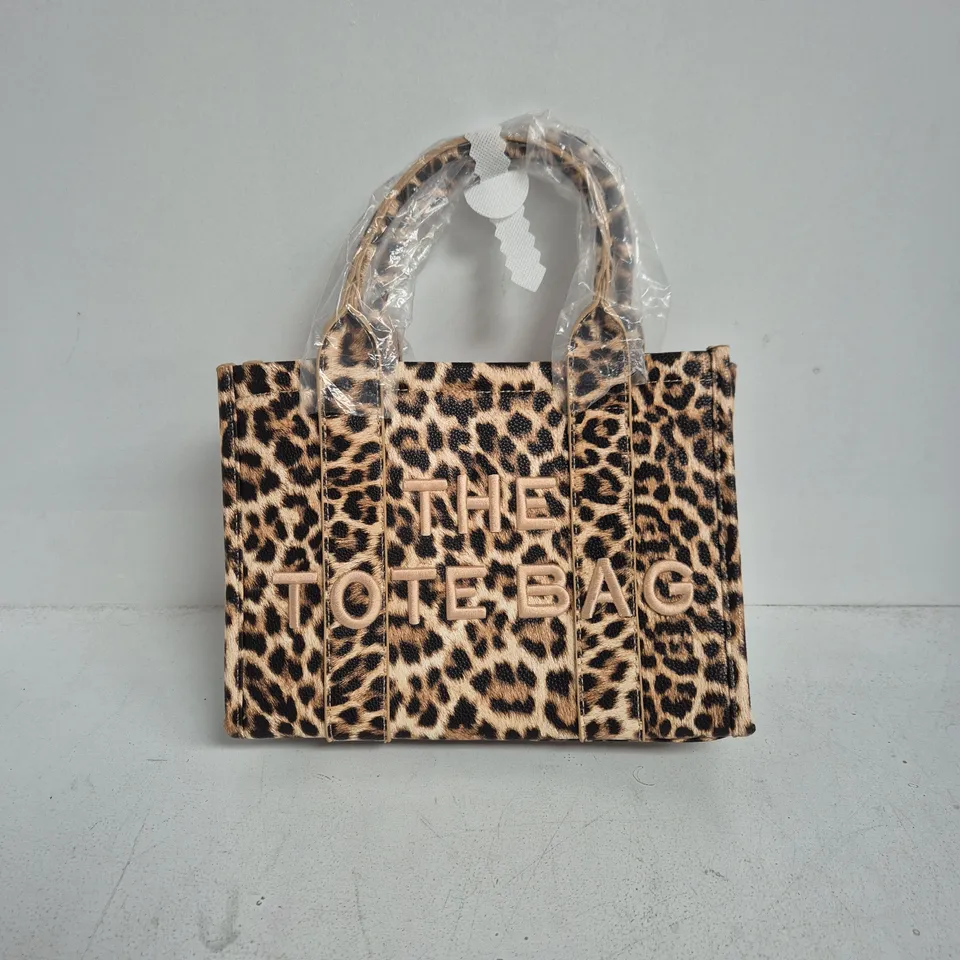 LEOPARD PRINT TOTE BAG – WOMEN'S ACCESSORIES 