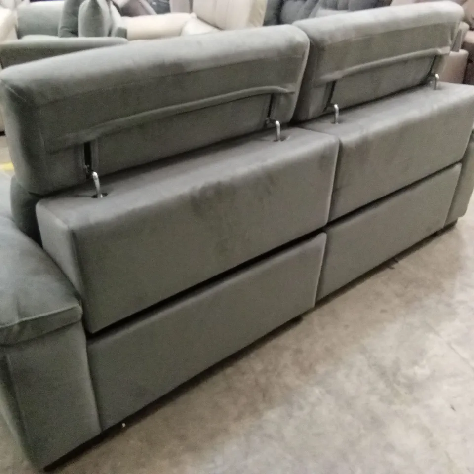 BOWEN FABRIC 3 SEATER POWER RECLINER SOFA RRP £1229