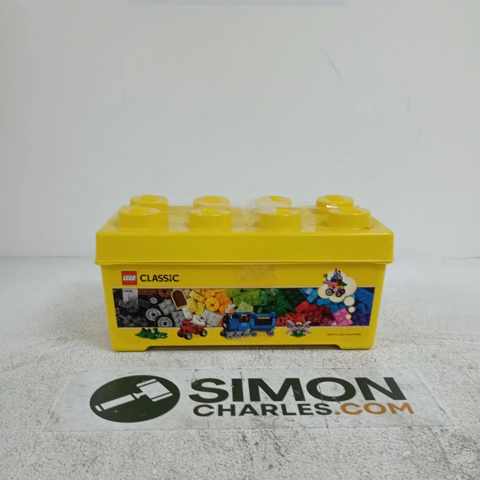 LEGO CLASSIC BRICK BOX – YELLOW TUB WITH ASSORTED BRICKS