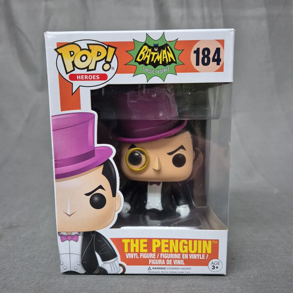 POP! HEROES - THE BATMAN - THE PENGUIN VINYL FIGURE - 184